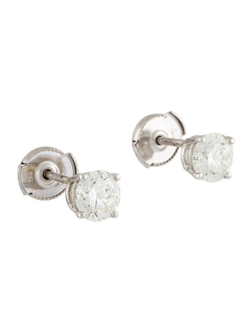 Earrings 18K 2.05ctw Lab-Grown Diamond Stud Earrings
