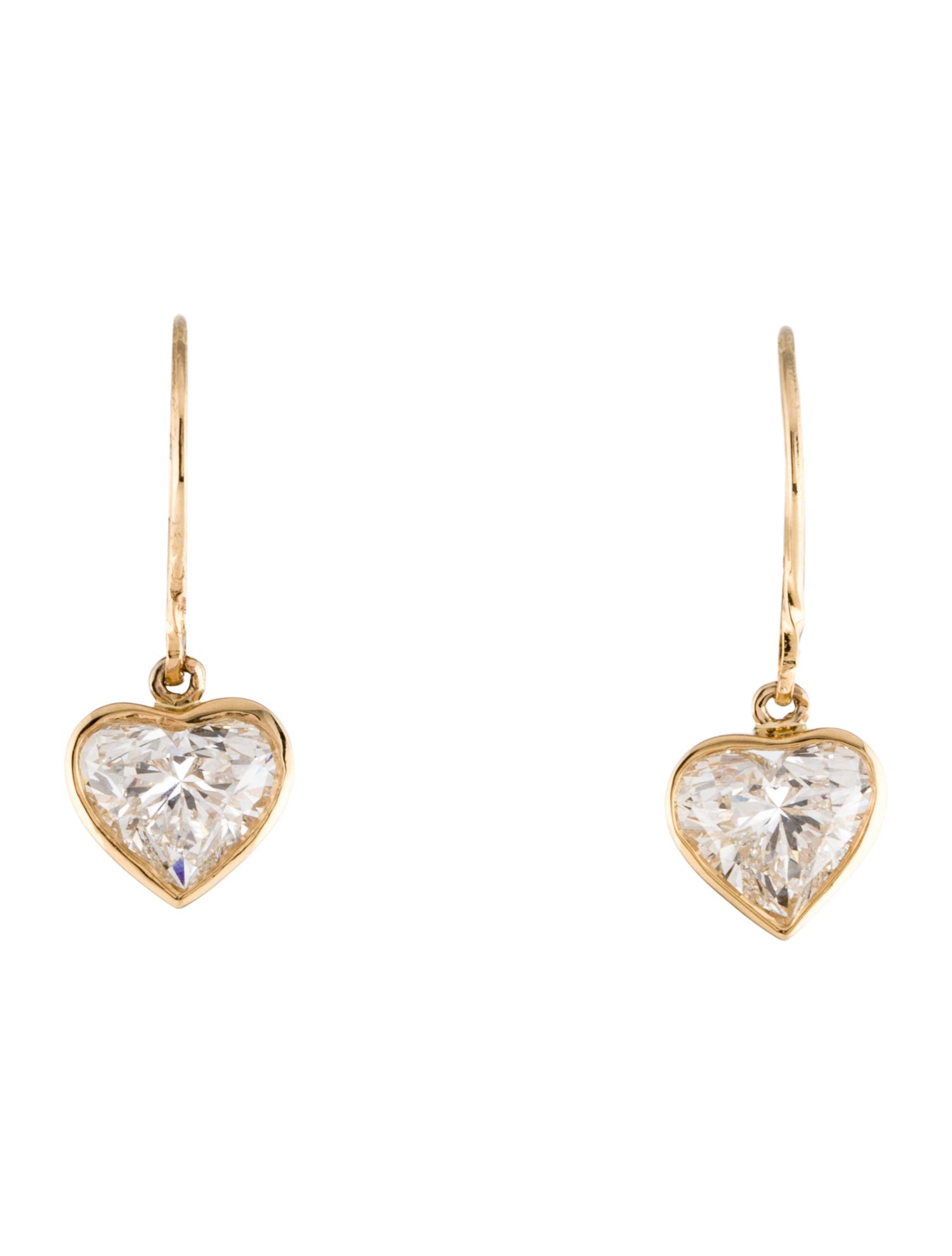 Earrings 14K 3.10ctw Lab-Grown Diamond Drop Earrings