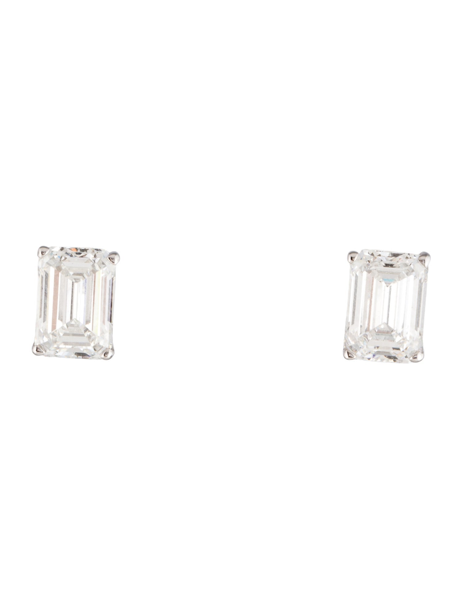 Earrings 14K 4.20ctw Lab-grown Diamond Stud Earrings
