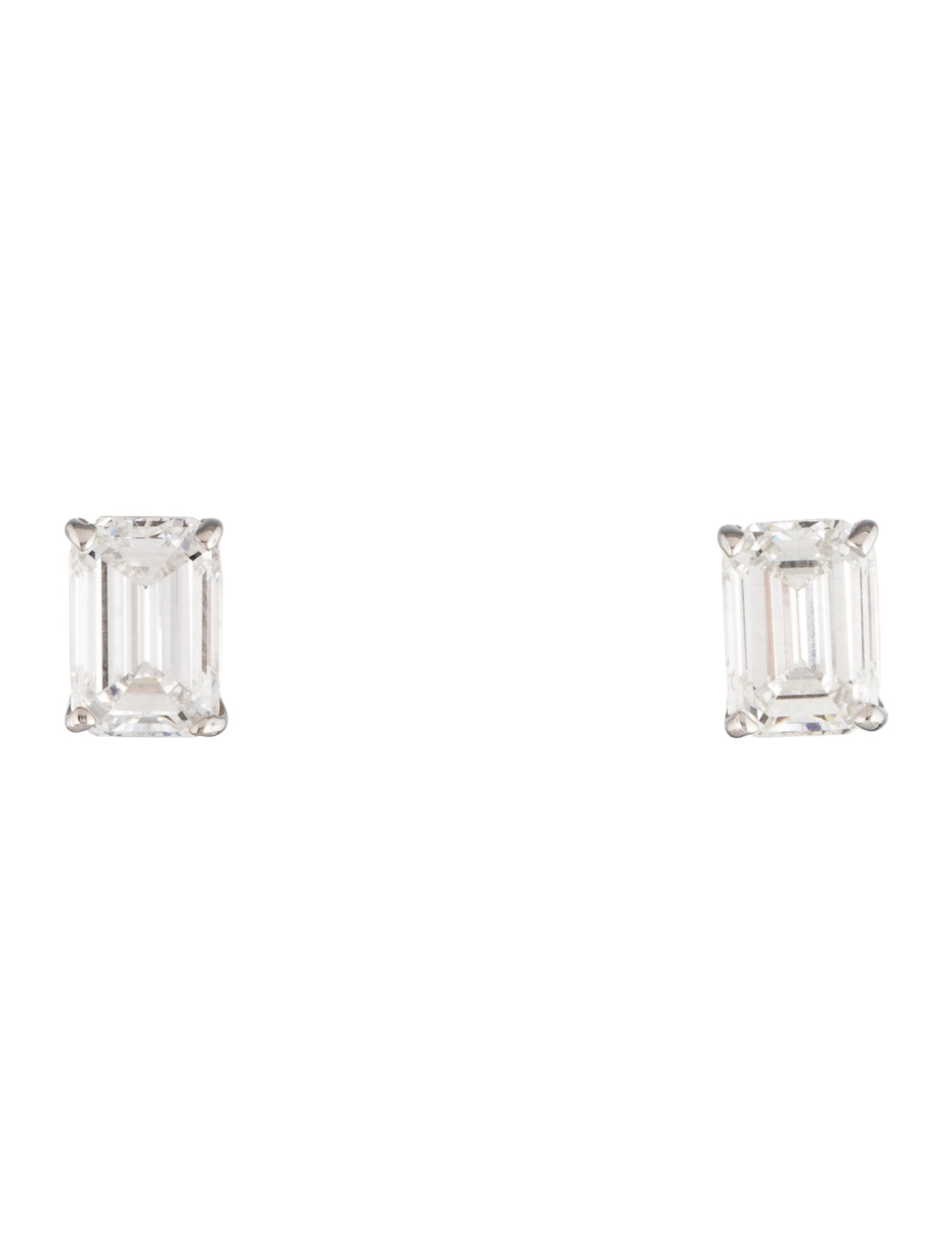 Earrings 14K 3.20ctw Lab-grown Diamond Stud Earrings