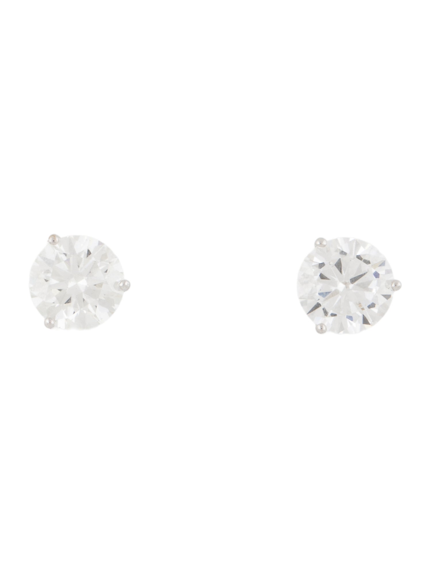 Earrings 18K 6.09ctw Lab-Grown Diamond Stud