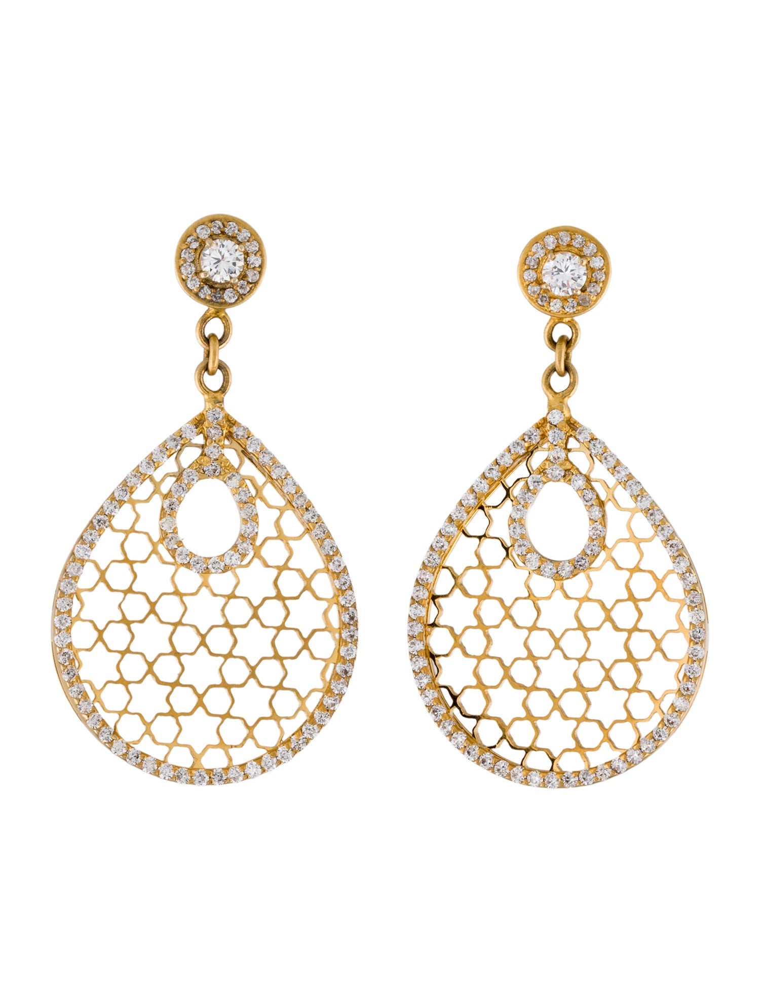 Earrings 14K 2.02ctw Diamond Drop Earrings