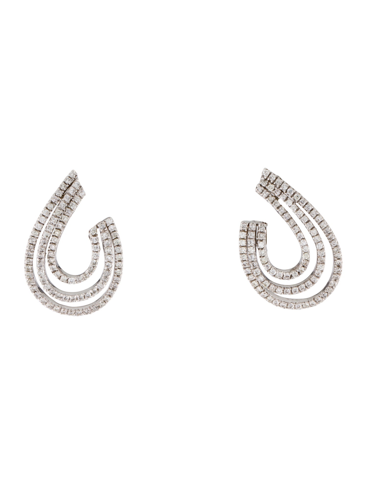 Earrings 14K 1.52ctw Diamond Drop
