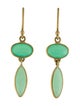 Kothari Elements 18K Chrysoprase Drop Earrings
