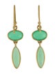 Kothari Elements 18K Chrysoprase Drop Earrings
