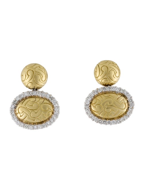 Earrings MDViani 18K Diamond Drop Earrings