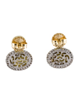Earrings MDViani 18K Diamond Drop Earrings