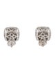 Earrings 10K Diamond Cluster Stud Earrings