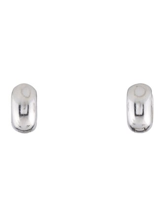 Earrings 14K Diamond Huggie Earrings