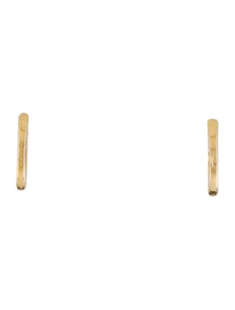 Earrings 14K Diamond Huggie Earrings