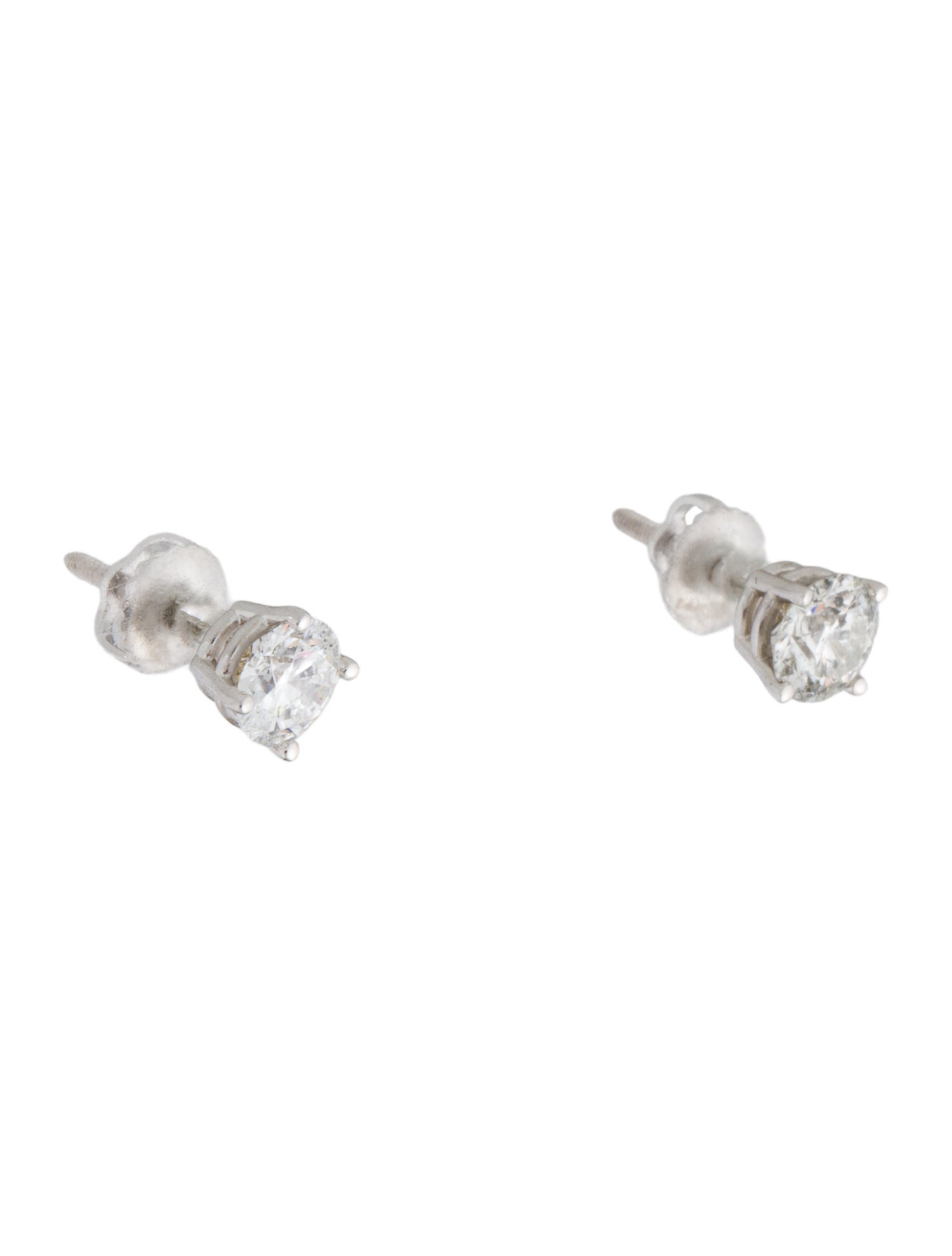 Earrings 14K 1.08ctw Diamond Stud