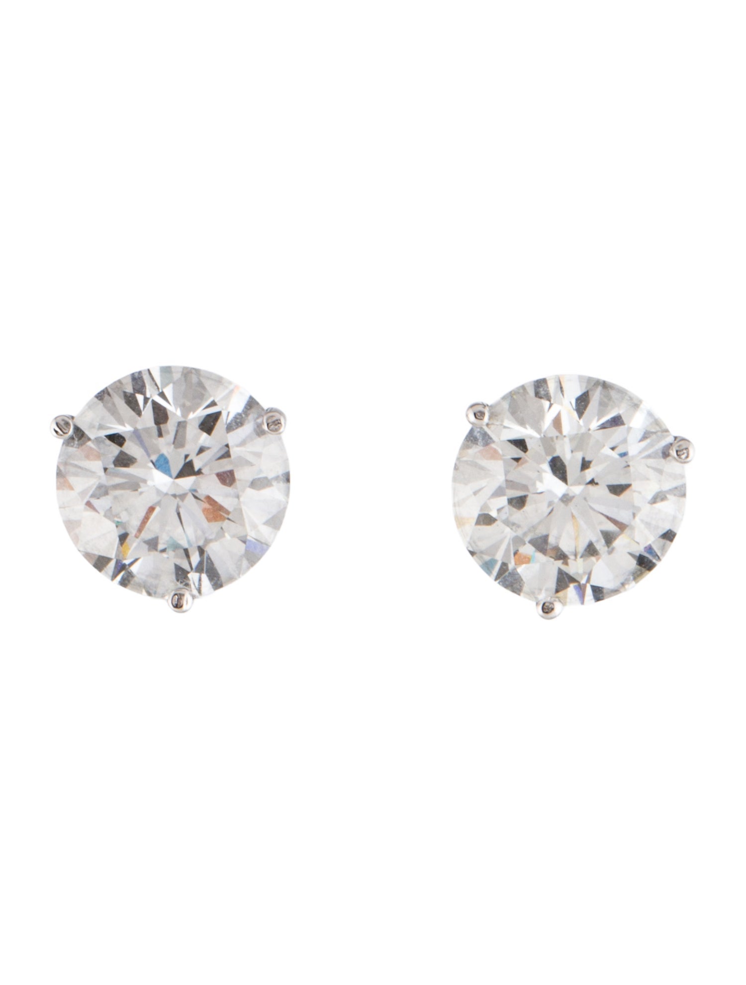 Earrings 14K 7.22ctw Lab-Grown Diamond Stud Earrings