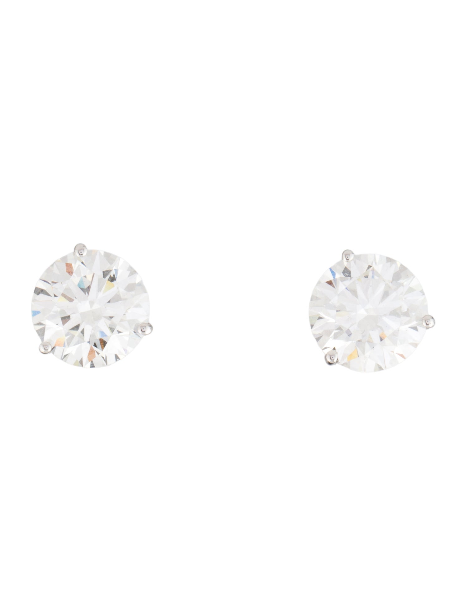 Earrings 14K 7.70ctw Lab-Grown Diamond Stud Earrings