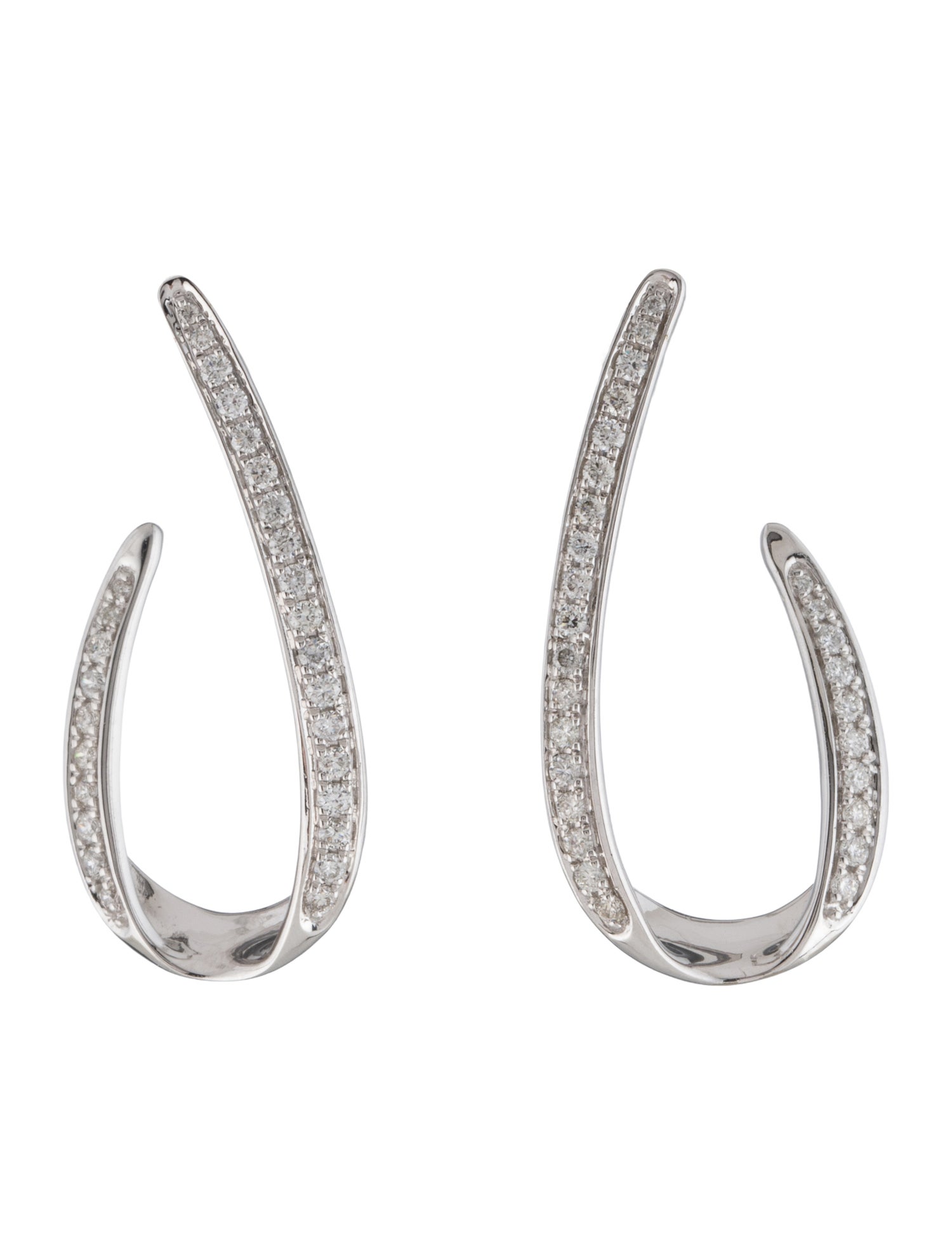 Earrings 14K Diamond Drop Earrings