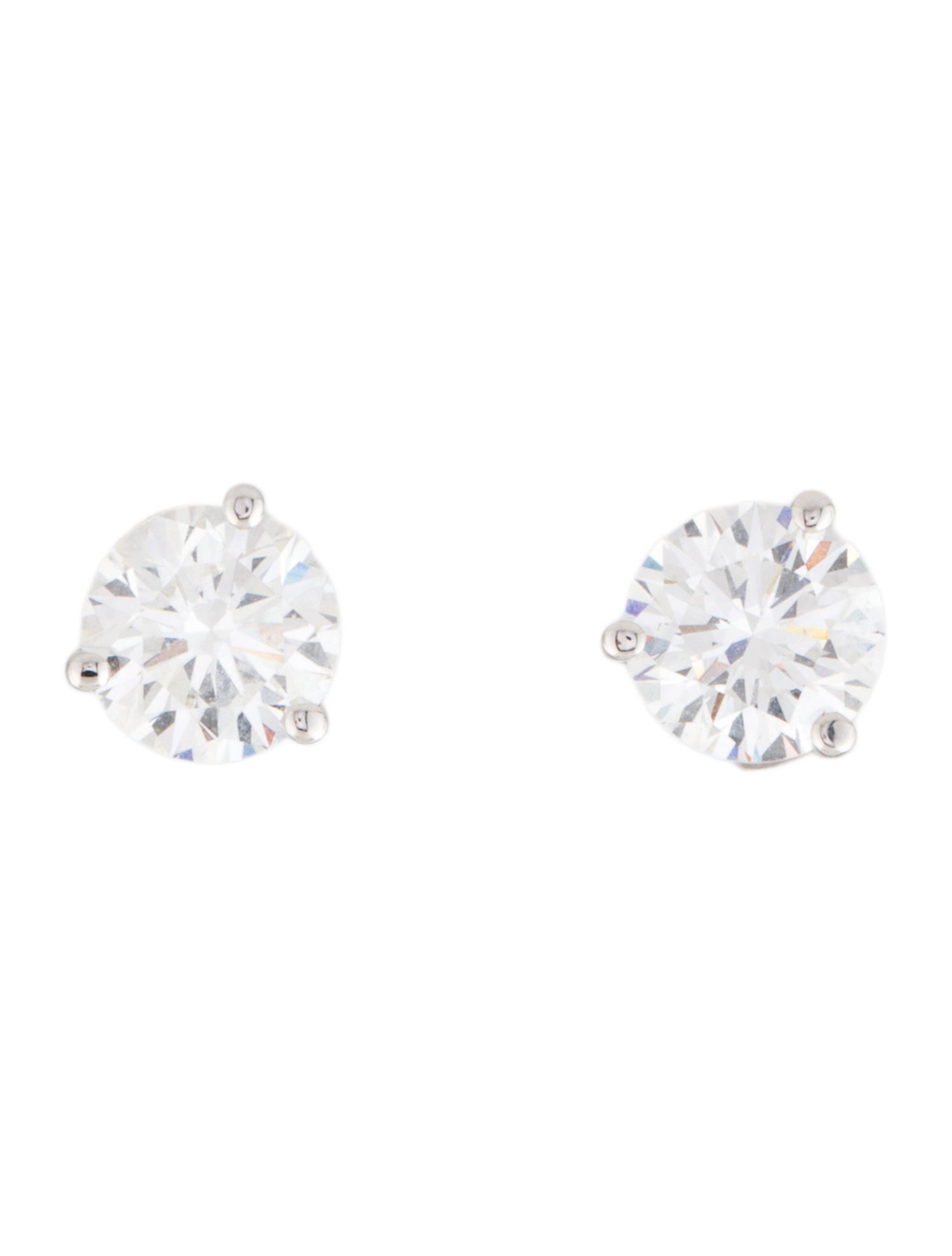 Earrings 14K 3.00ctw Lab-Grown Diamond Stud Earrings