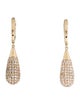 Earrings 14K Diamond Drop Earrings