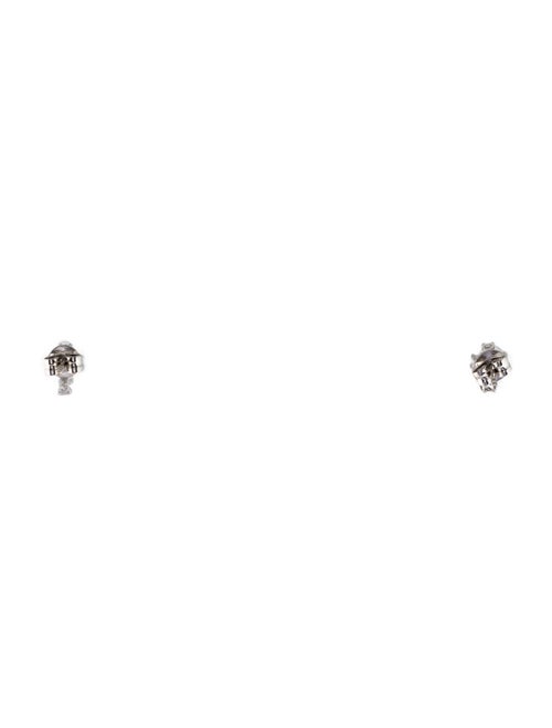 Earrings 14K Diamond Cross Stud Earrings