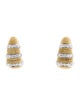 Earrings Harpo's 18K Two-Tone Diamond Earclip Earrings