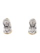 Earrings Harpo's 18K Two-Tone Diamond Earclip Earrings