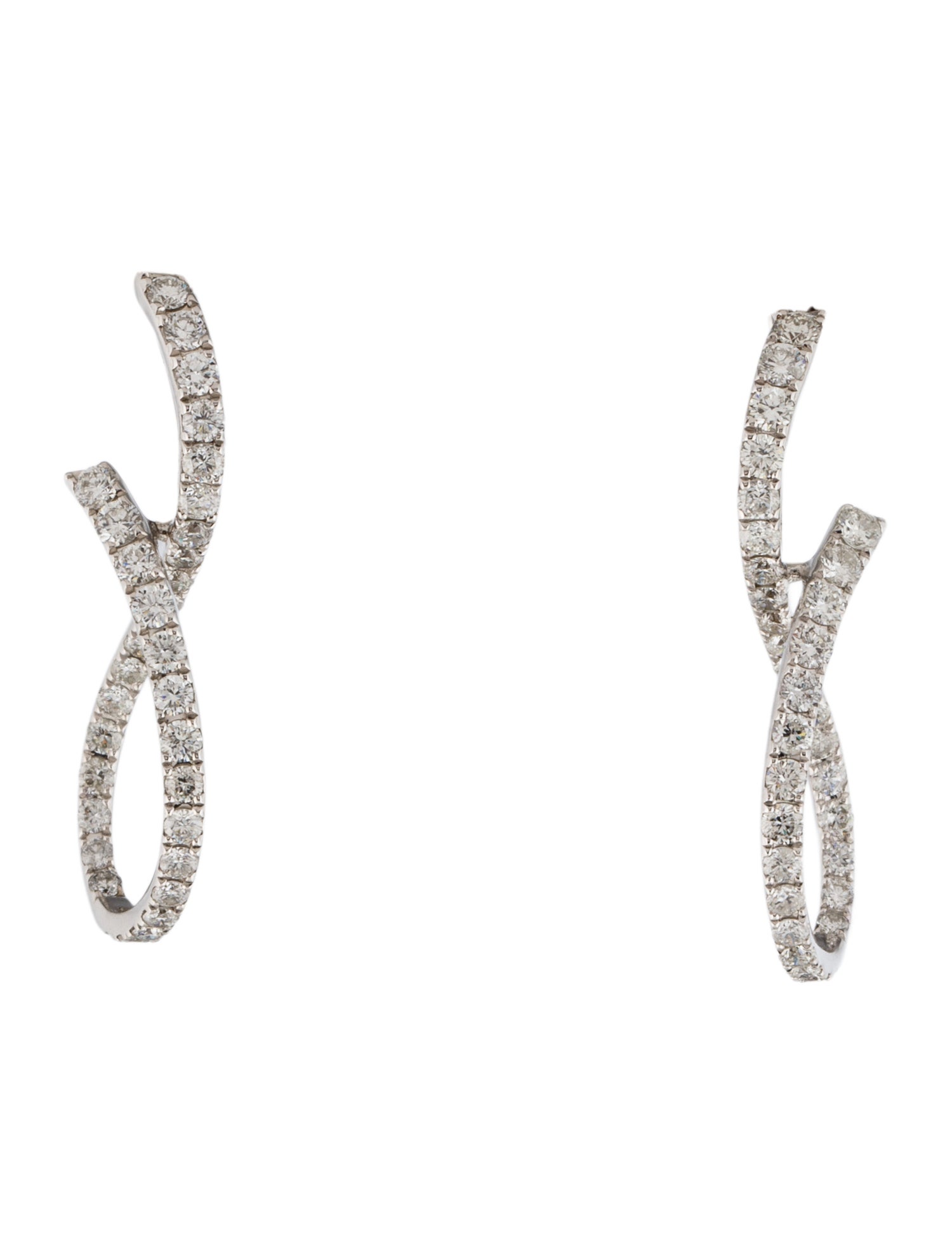 Earrings 14K 1.30ctw Diamond Drop