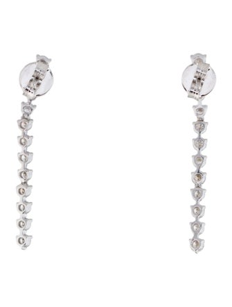 Earrings 14K 1.00ctw Diamond Drop Earrings