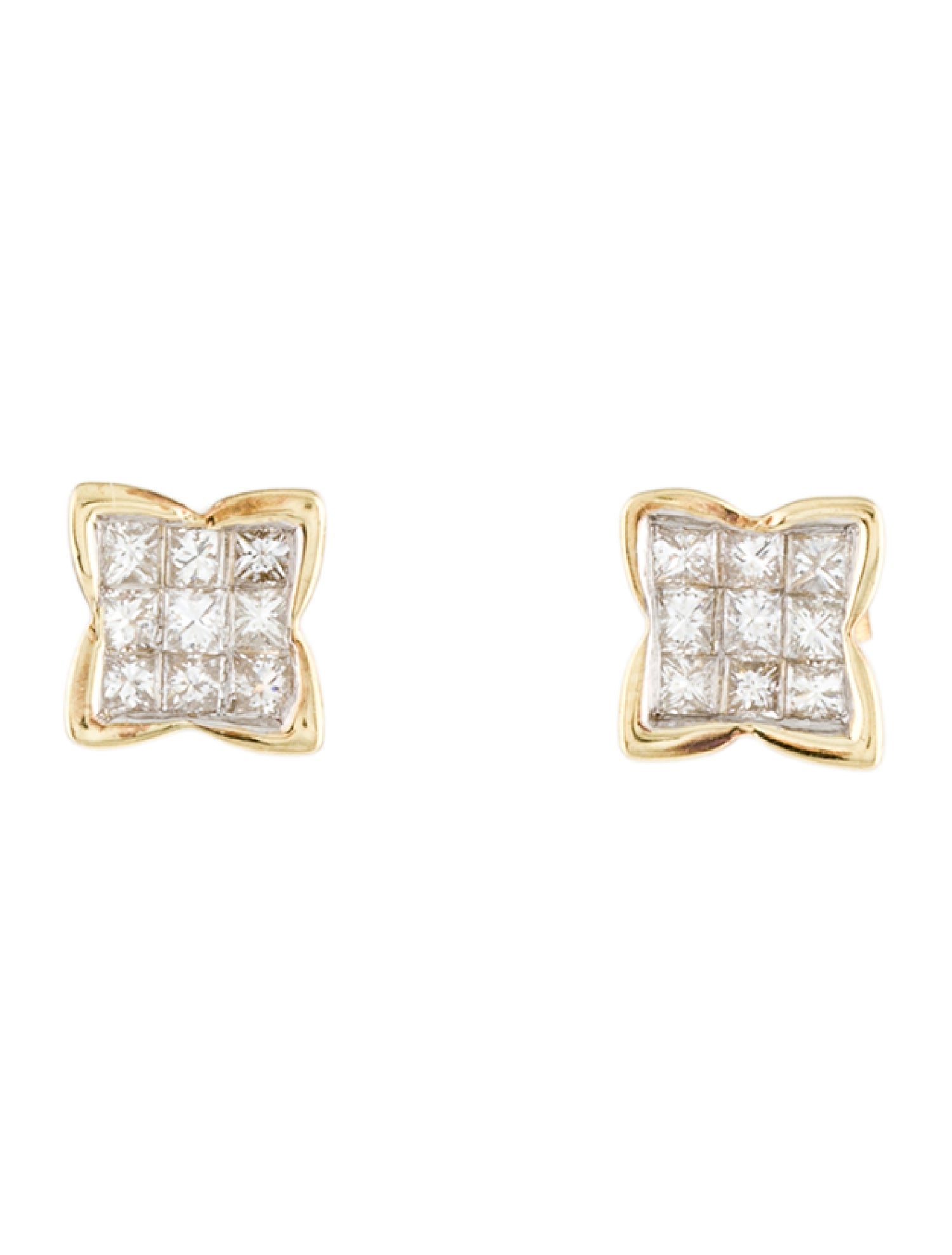 Earrings 14K Diamond Stud