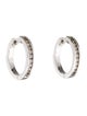 Earrings 14K Diamond Hoop Earrings