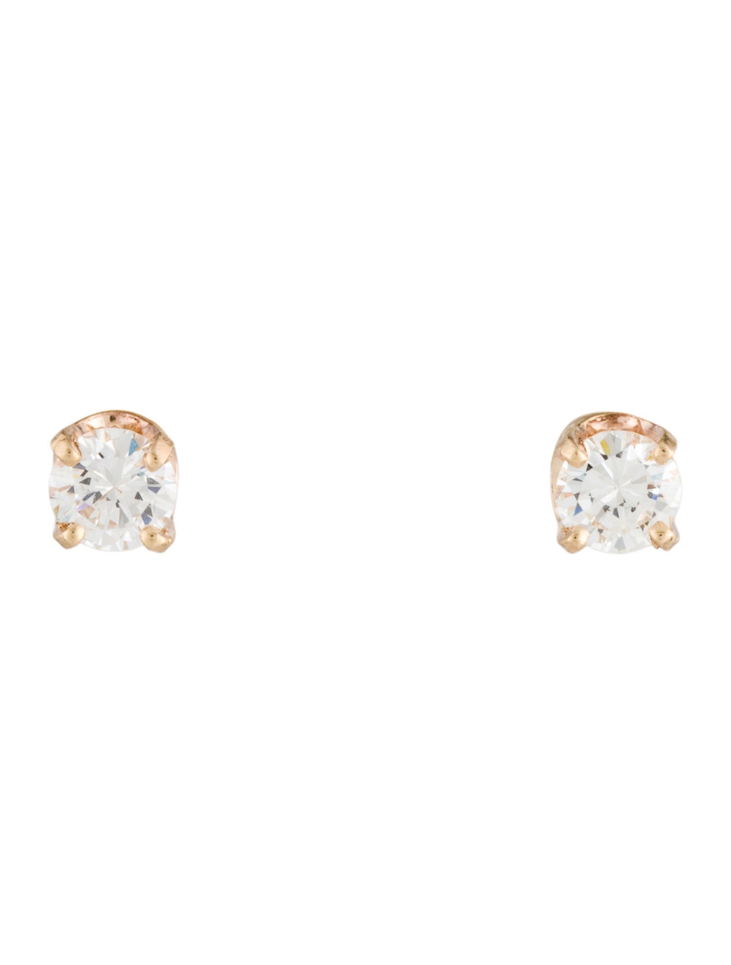 Earrings 14K Diamond Stud