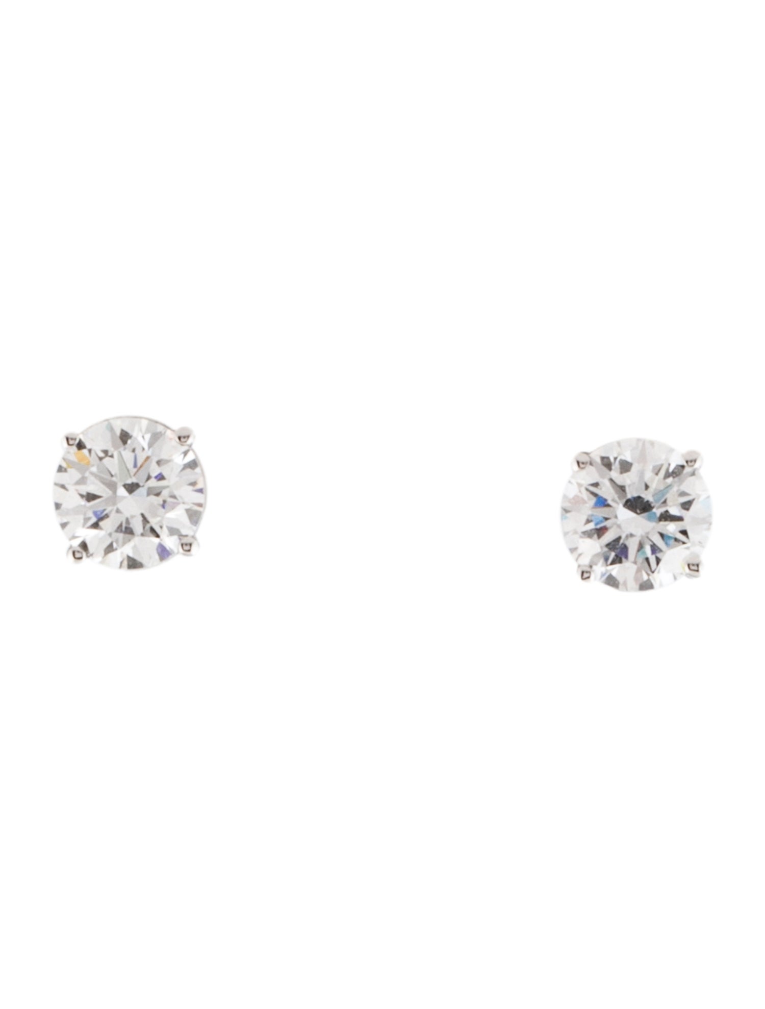 Earrings 14K Lab-Grown Diamond Solitaire Stud