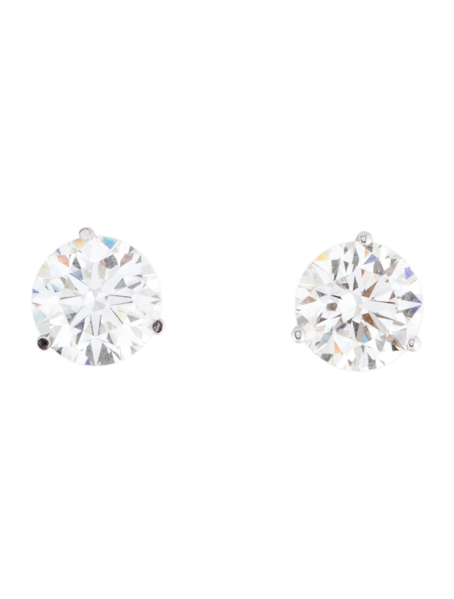 Earrings 14K 4.00ctw Lab-Grown Diamond Stud