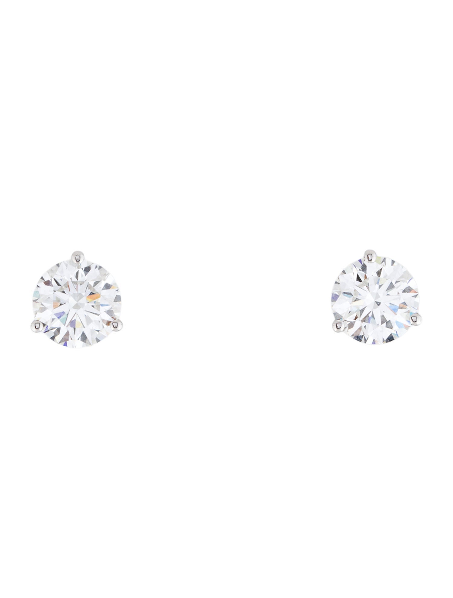 Earrings 14K 4.00ctw Lab-Grown Diamond Stud