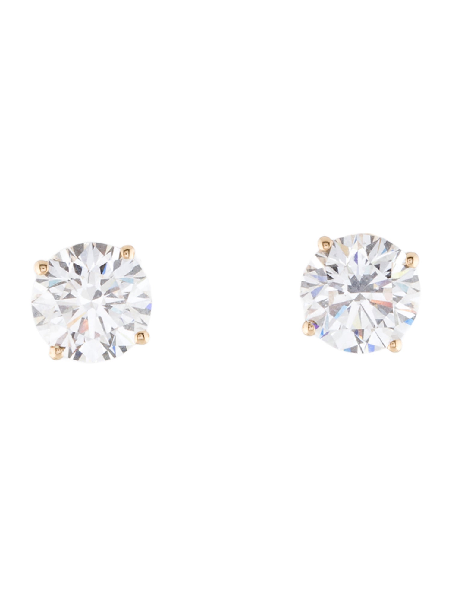 Earrings 14K 3.00ctw Lab-Grown Diamond Studs