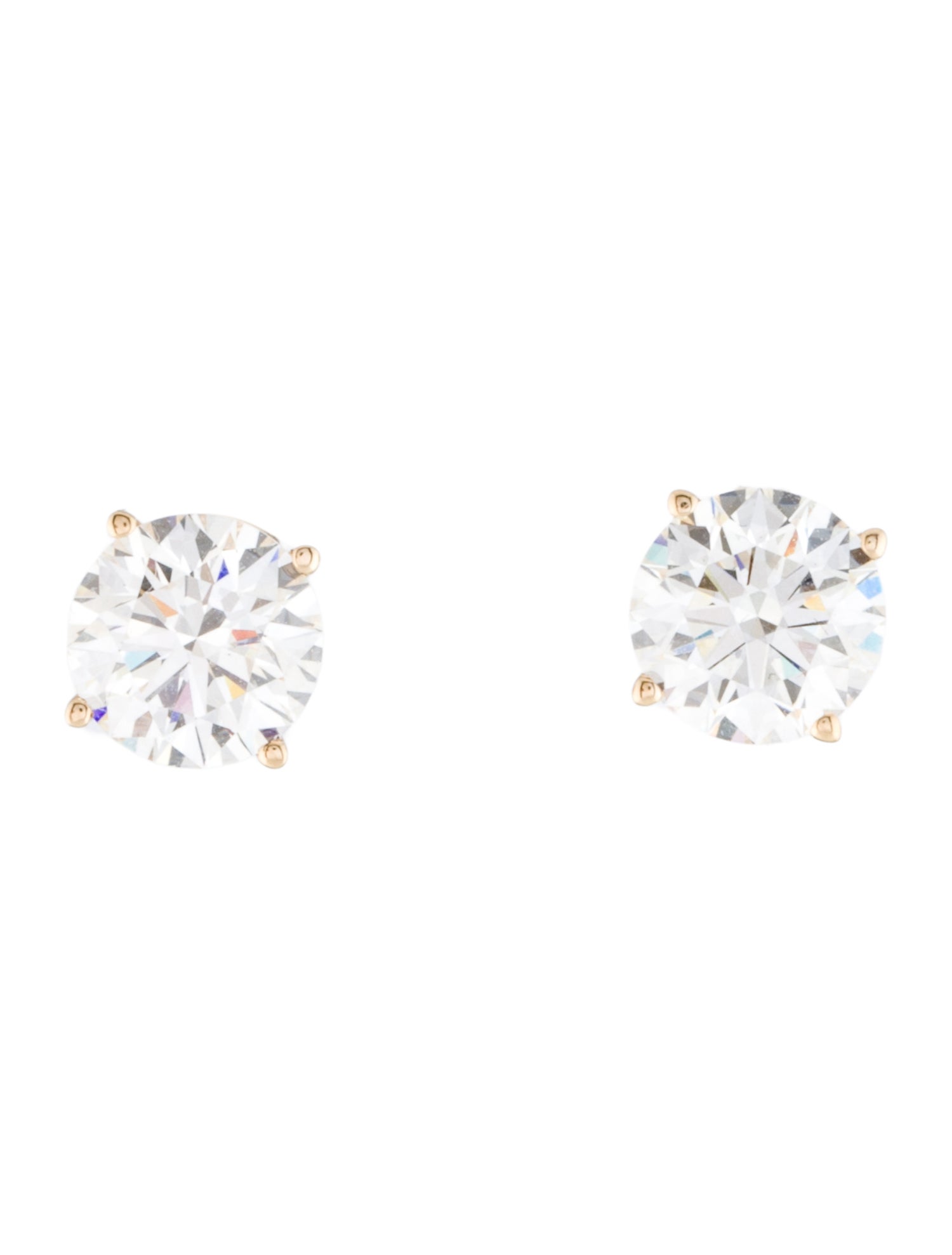 Earrings 14K 3.00ctw Lab-Grown Diamond Studs