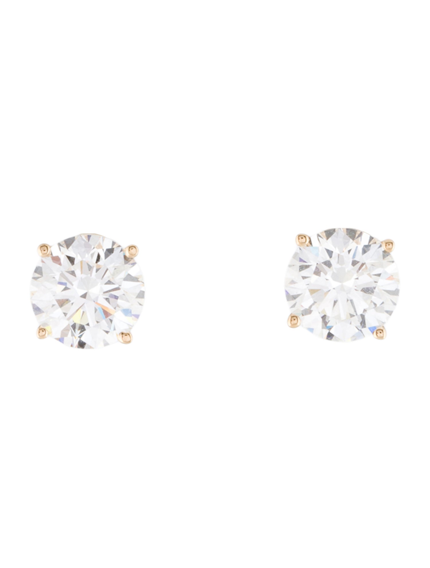 Earrings 14K 3.00ctw Lab-Grown Diamond Studs
