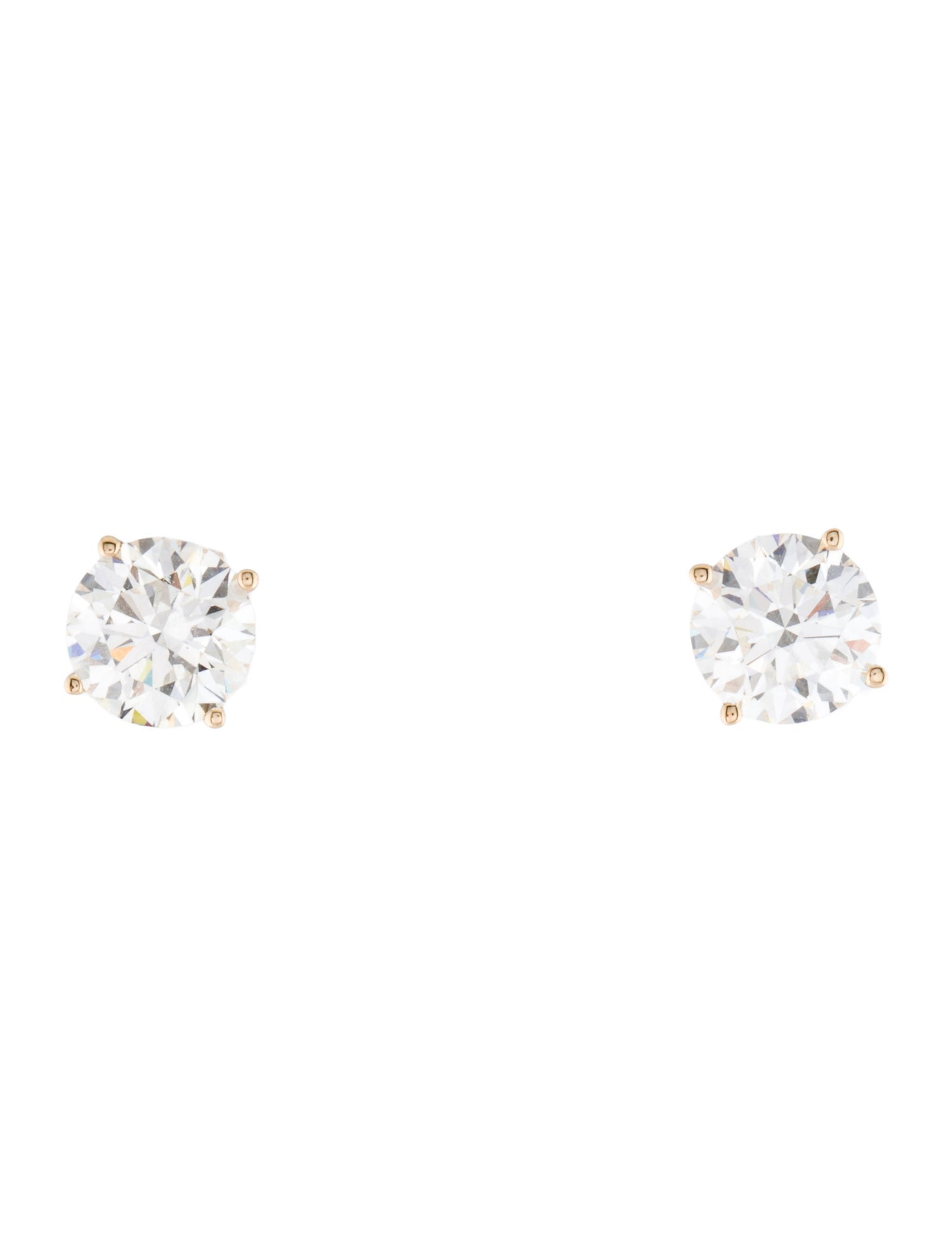 Earrings 14K 3.00ctw Lab-Grown Diamond Studs