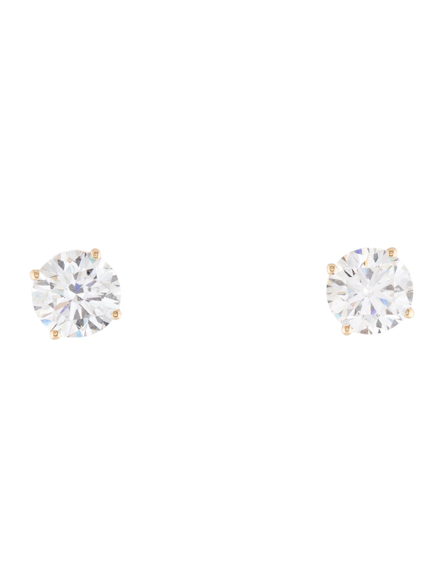 Earrings 14K 3.00ctw Lab-Grown Diamond Studs