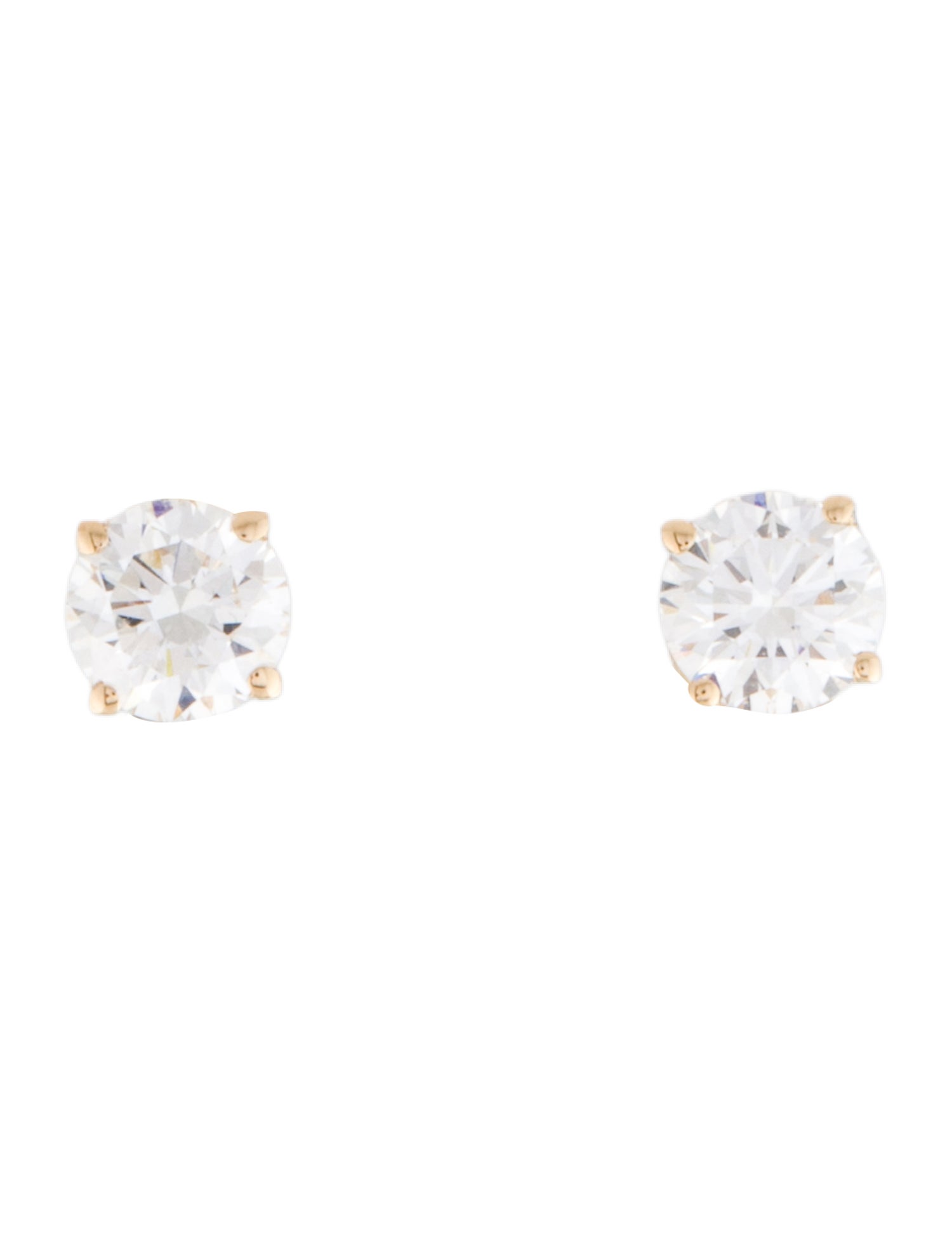 Earrings 14K Lab-Grown Diamond Stud