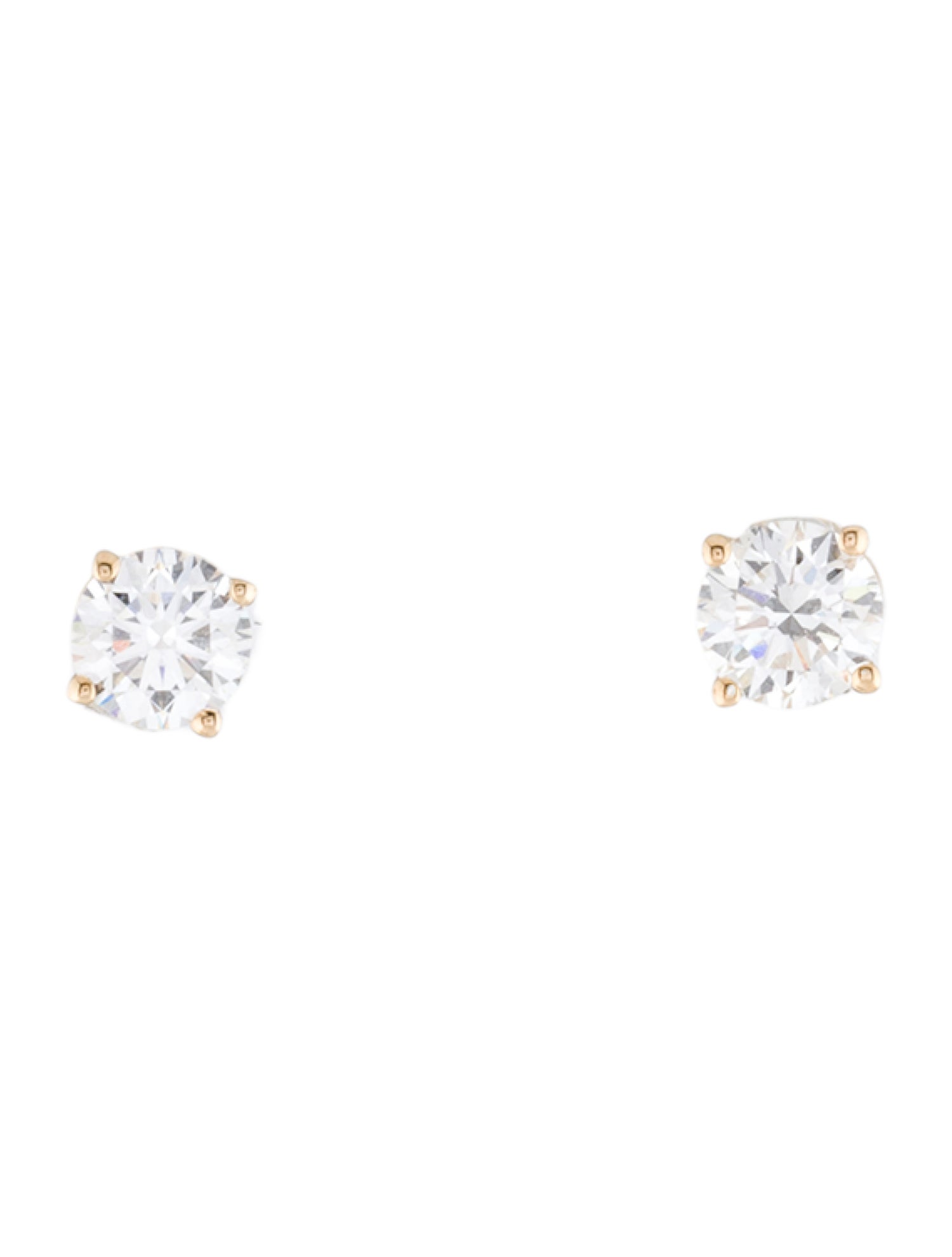 Earrings 14K Lab-Grown Diamond Stud