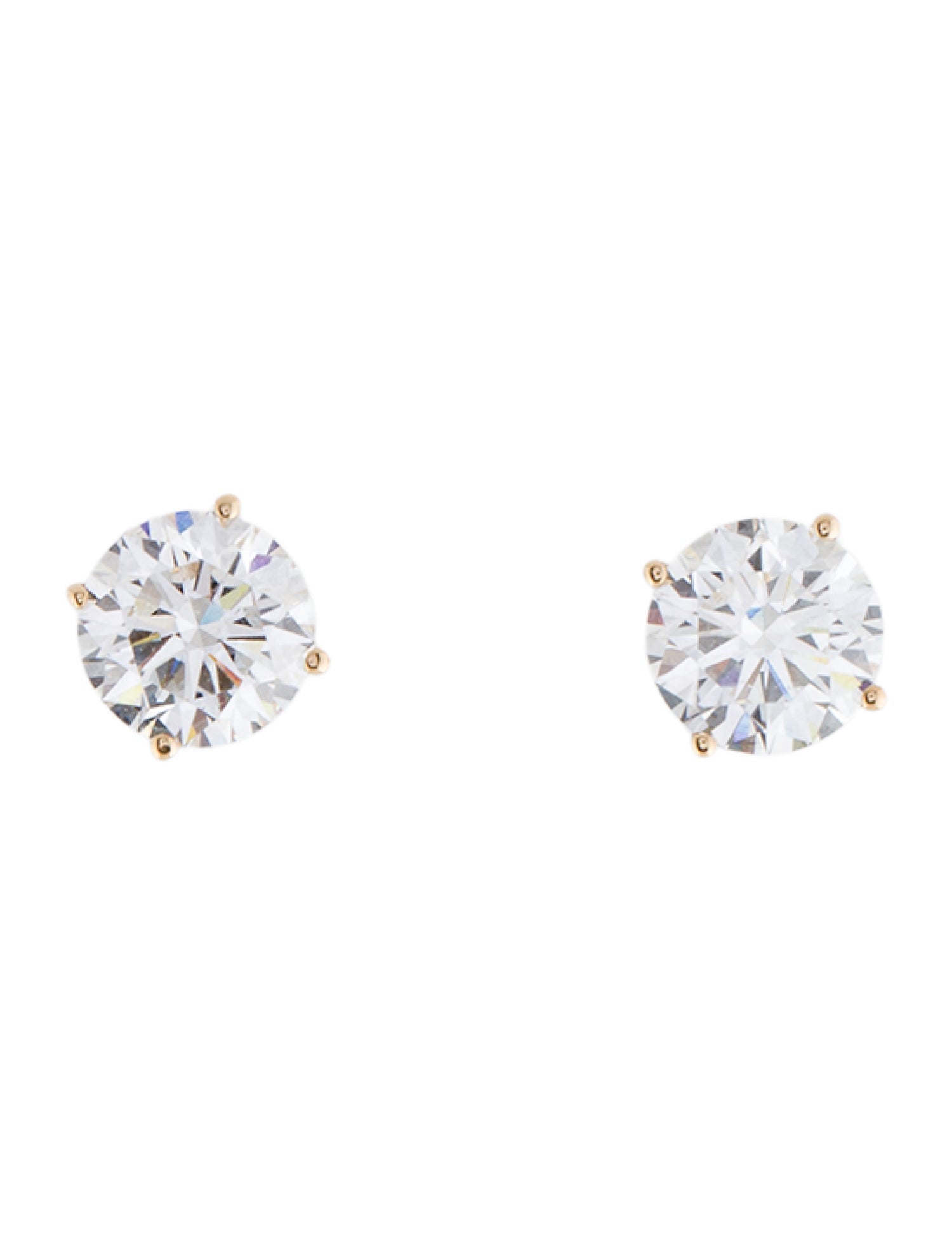 Earrings 14K 2.00ctw Lab-Grown Diamond Stud Earrings