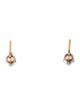Earrings 18K Diamond Drop Earrings