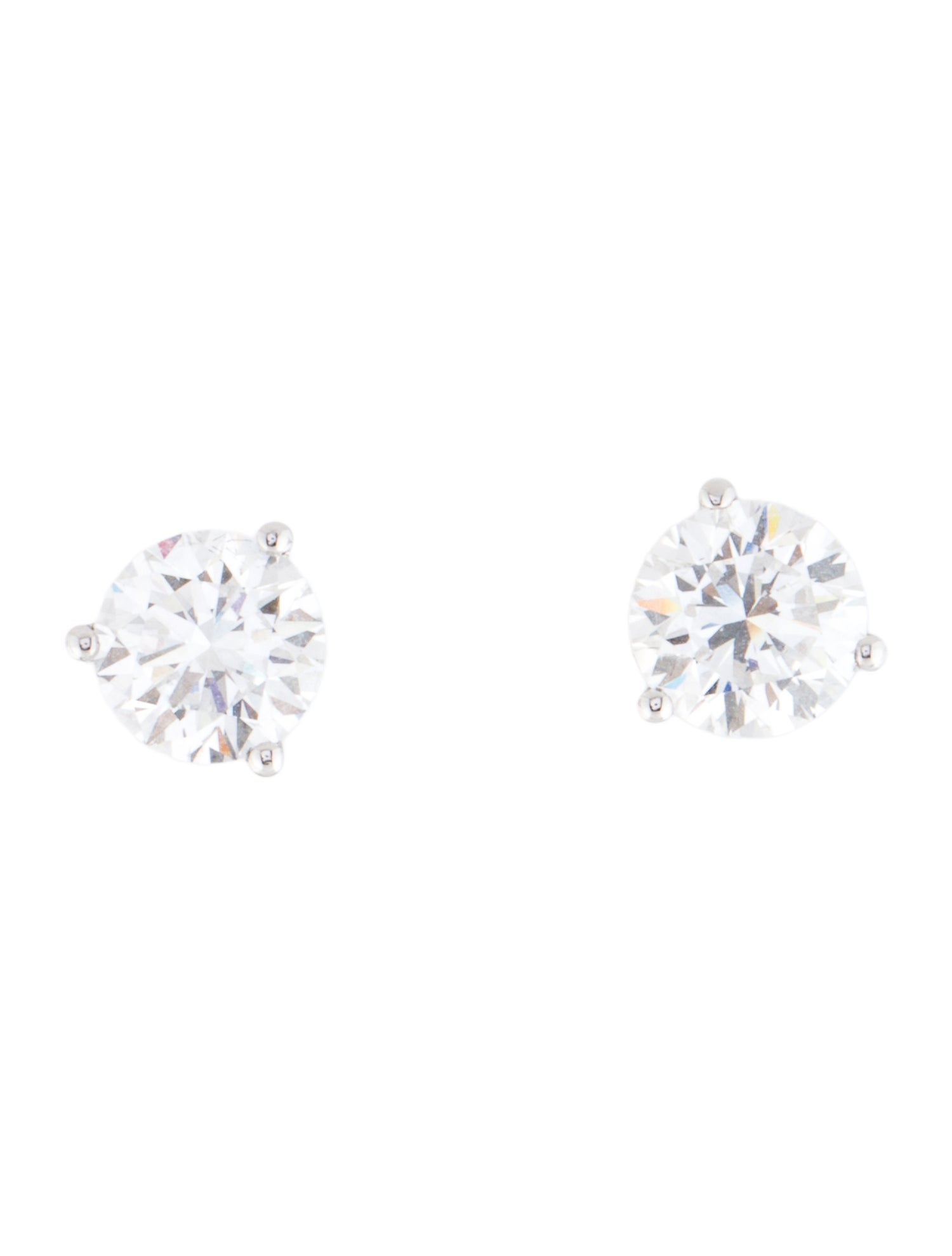 Earrings 14K 3.00ctw Lab-Grown Diamond Studs