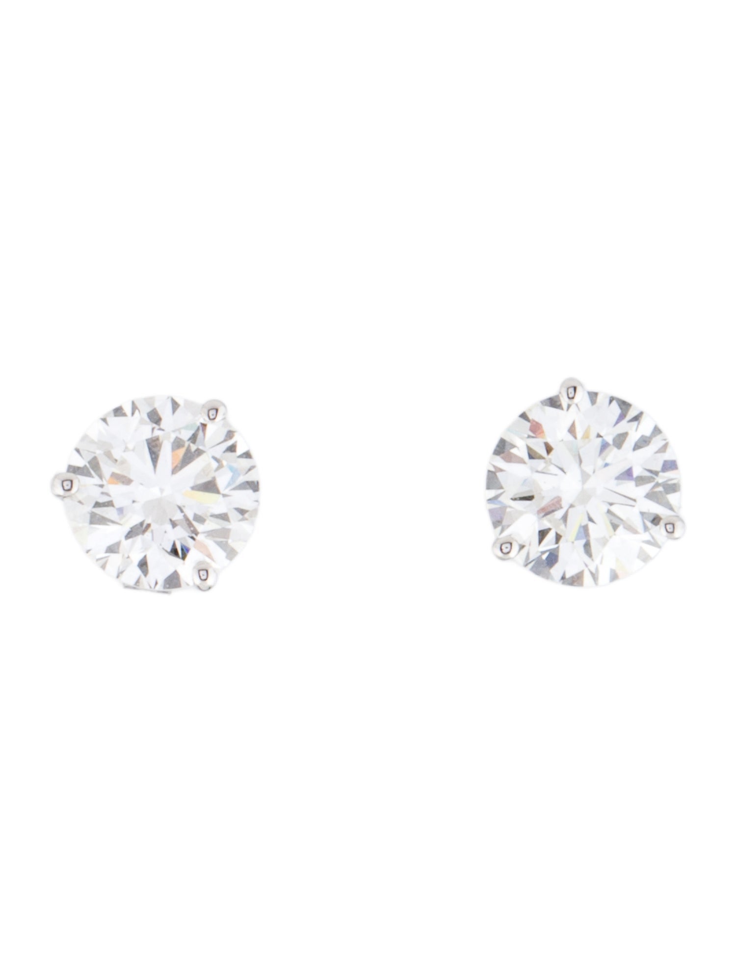 Earrings 14K 3.00ctw Lab-Grown Diamond Studs
