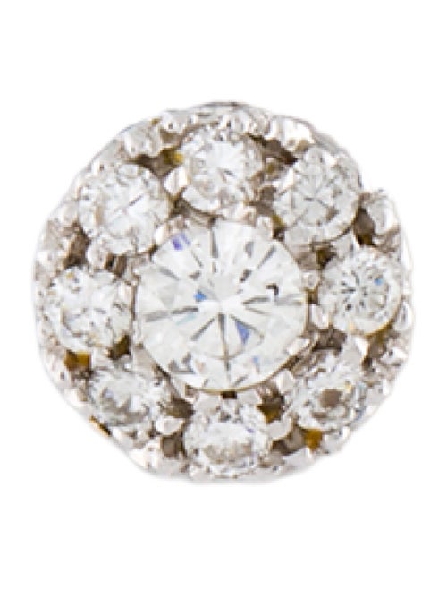 Earrings 18K Diamond Single Stud Earring