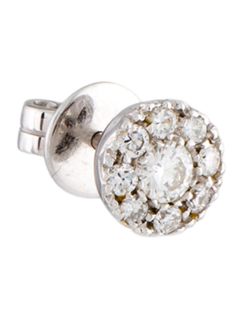 Earrings 18K Diamond Single Stud Earring