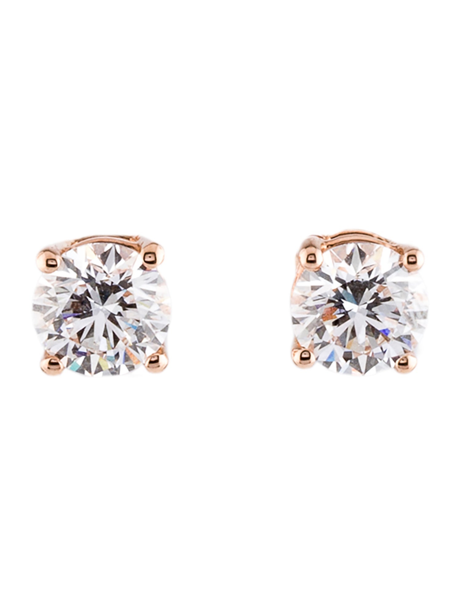 Earrings 14K 2.23ctw Lab-Grown Diamond Stud Earrings