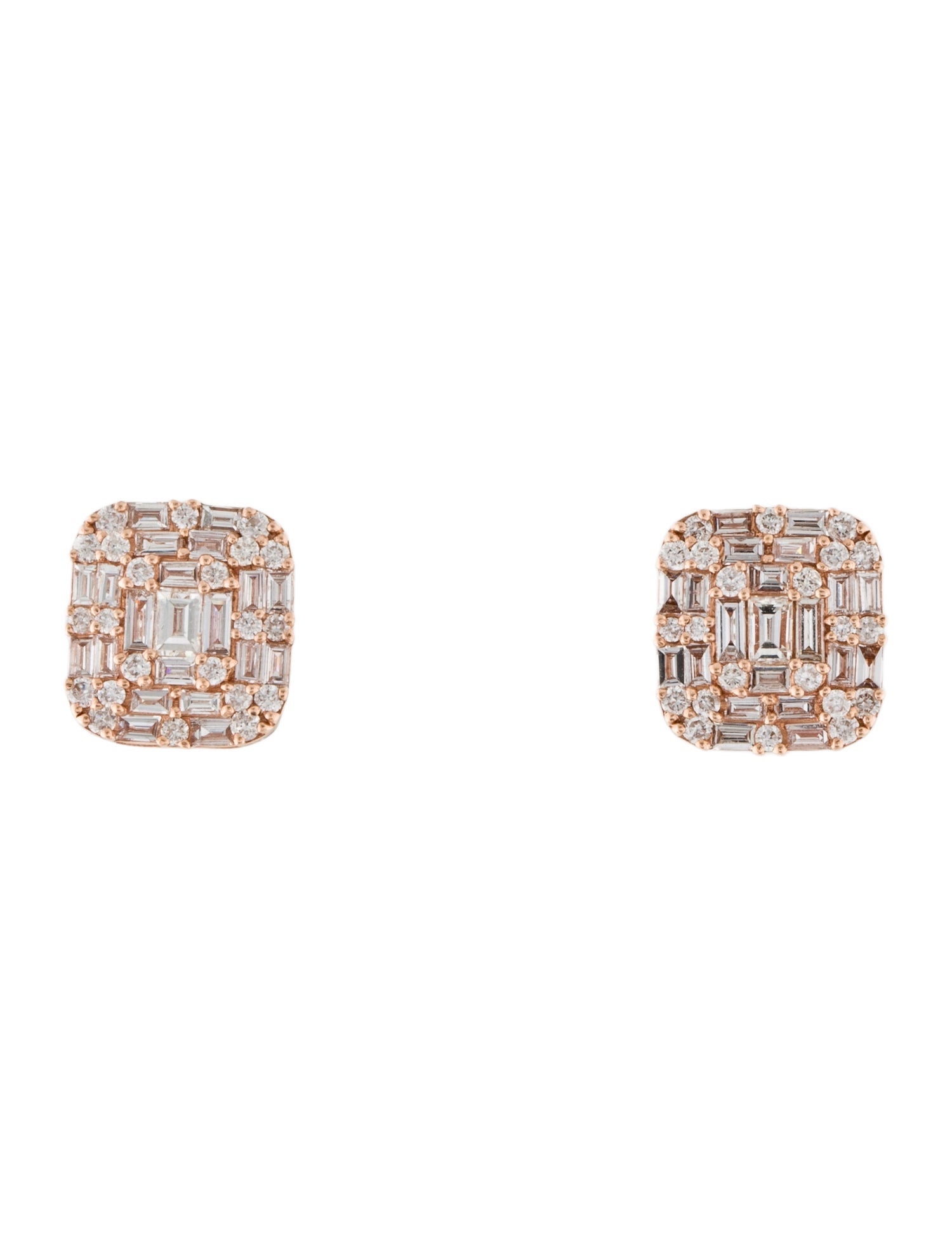 Earrings 14K Diamond Stud