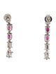 Earrings 14K 1.71ctw Ruby & Diamond Drop Earrings