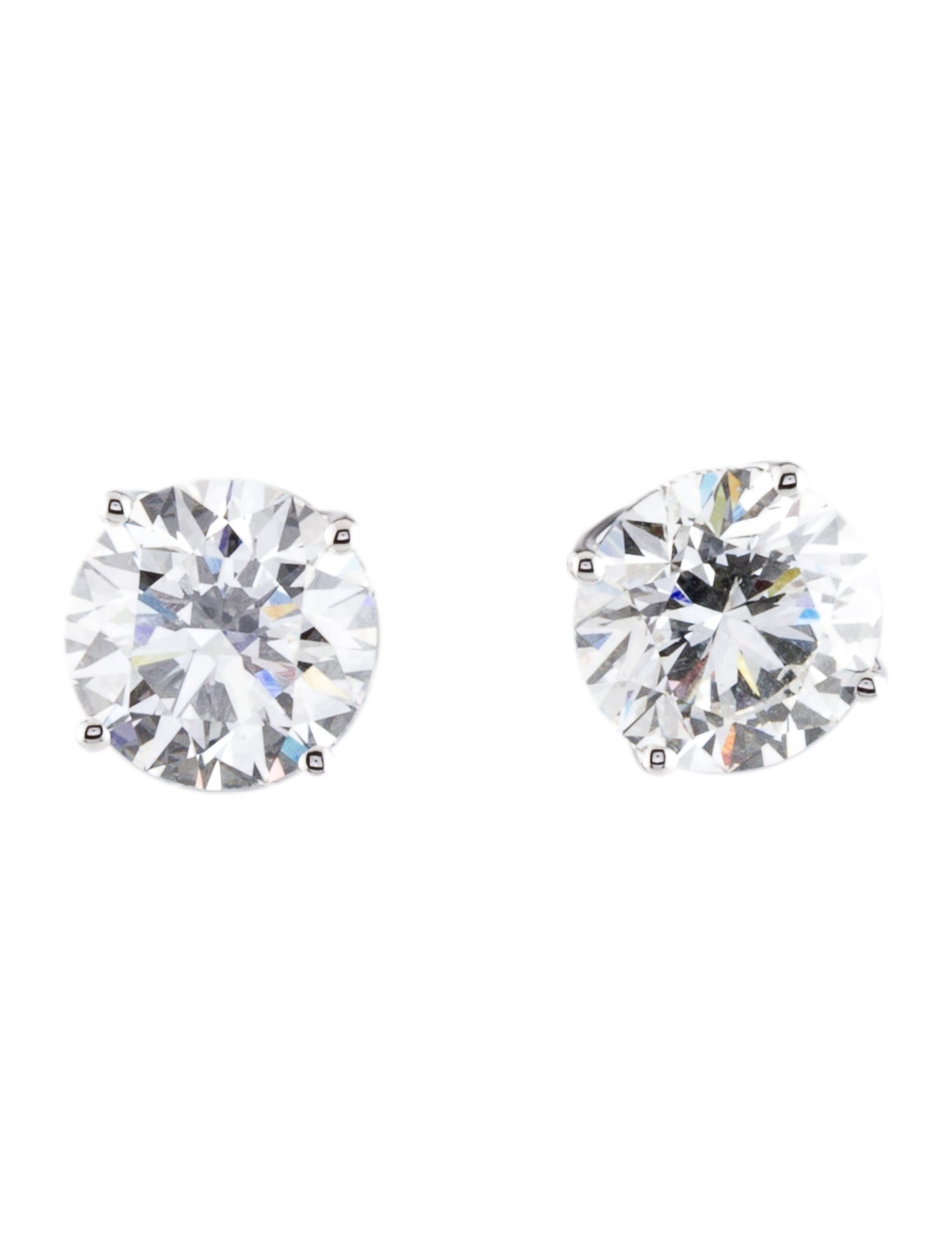 Earrings 14K 4.10ctw Lab-Grown Diamond Studs