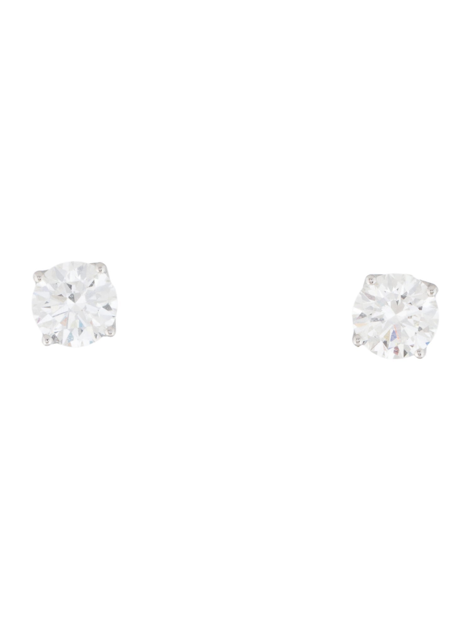 Earrings 14K 3.04ctw Lab-Grown Diamond Stud Earrings