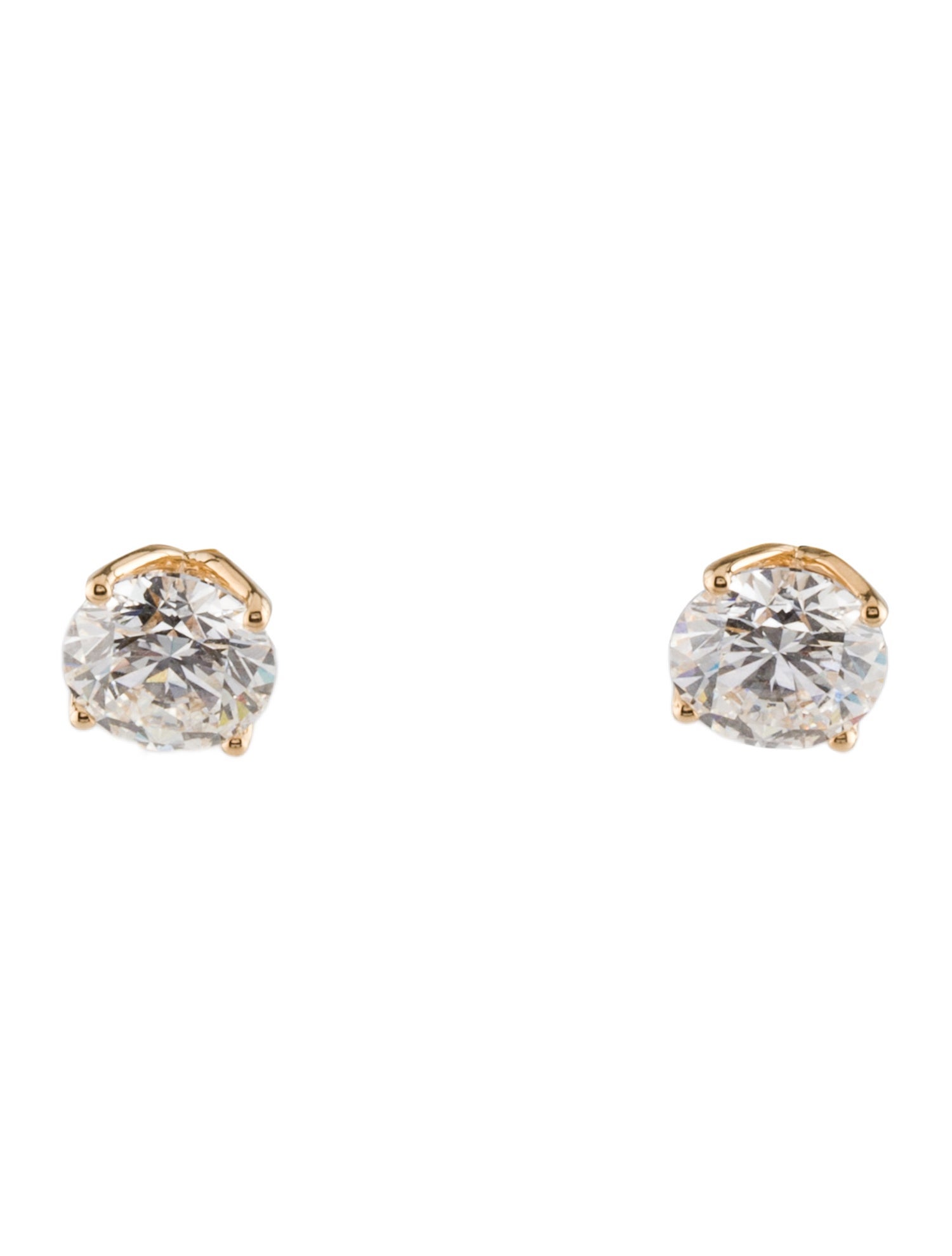 Earrings 14K 2.04ctw Lab-Grown Diamond Studs